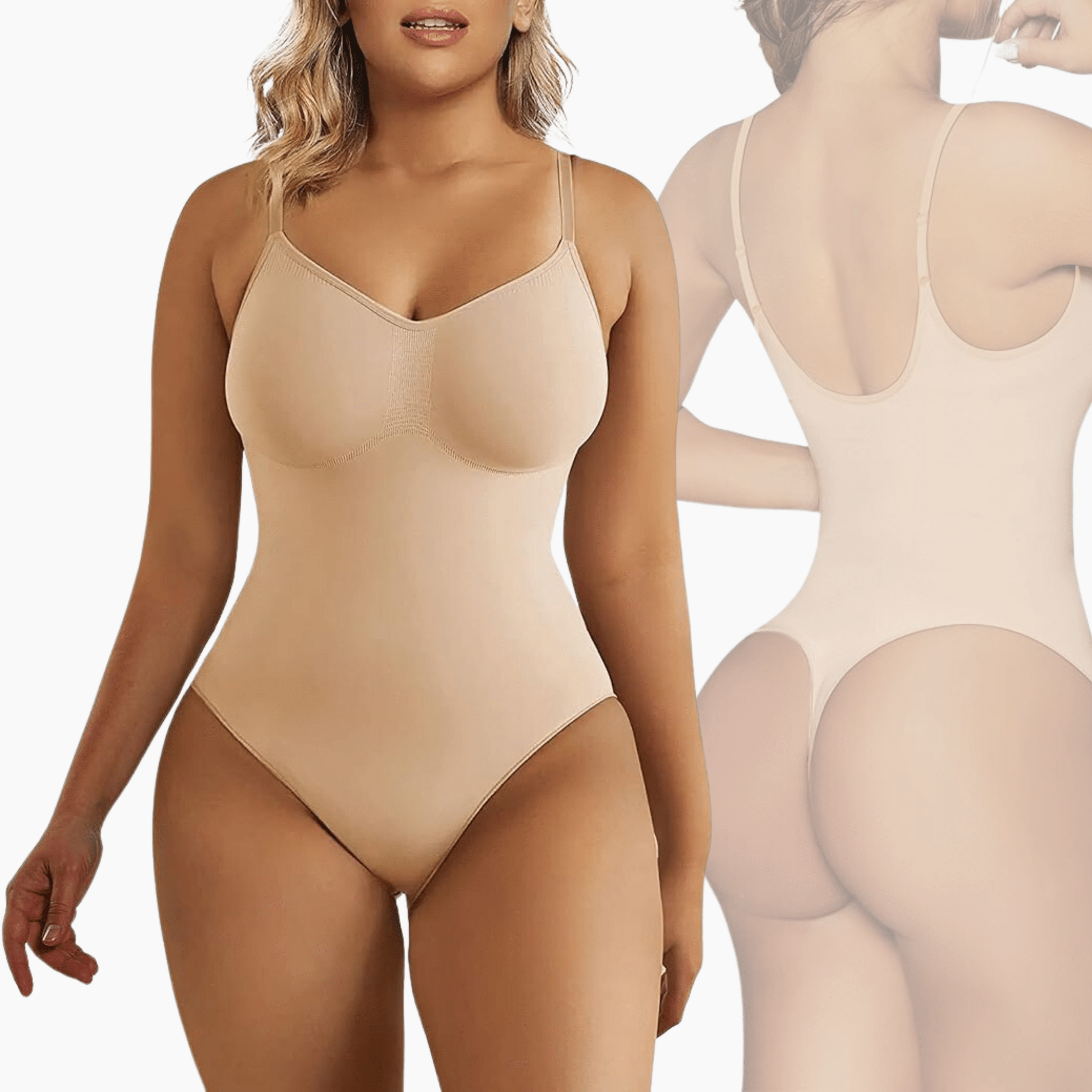 Bodysuit Sculpting Shapewear mit Bauchweg-Effekt (Tanga)