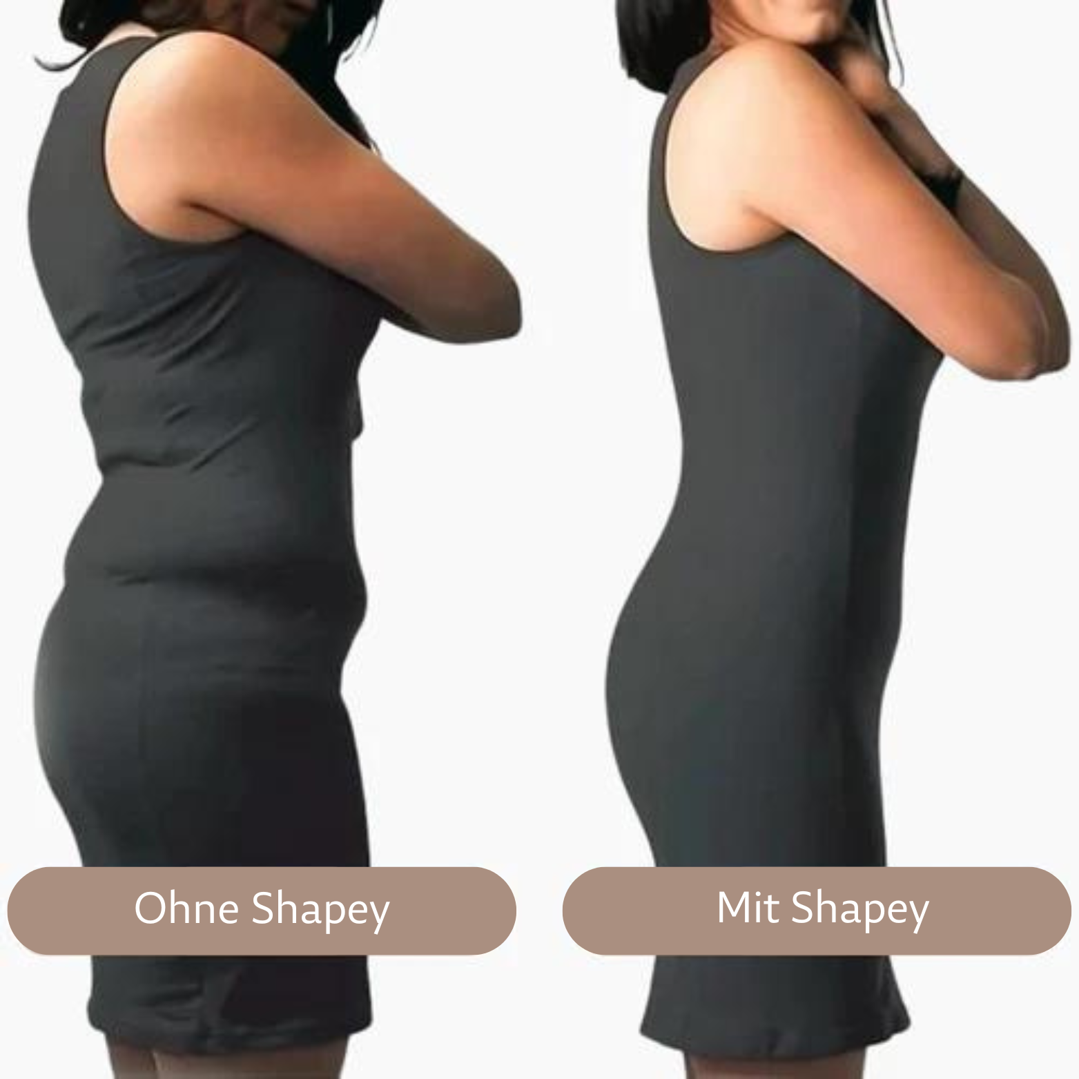 Bodysuit Sculpting mit Hose Shapewear mit Bauchweg-Effekt