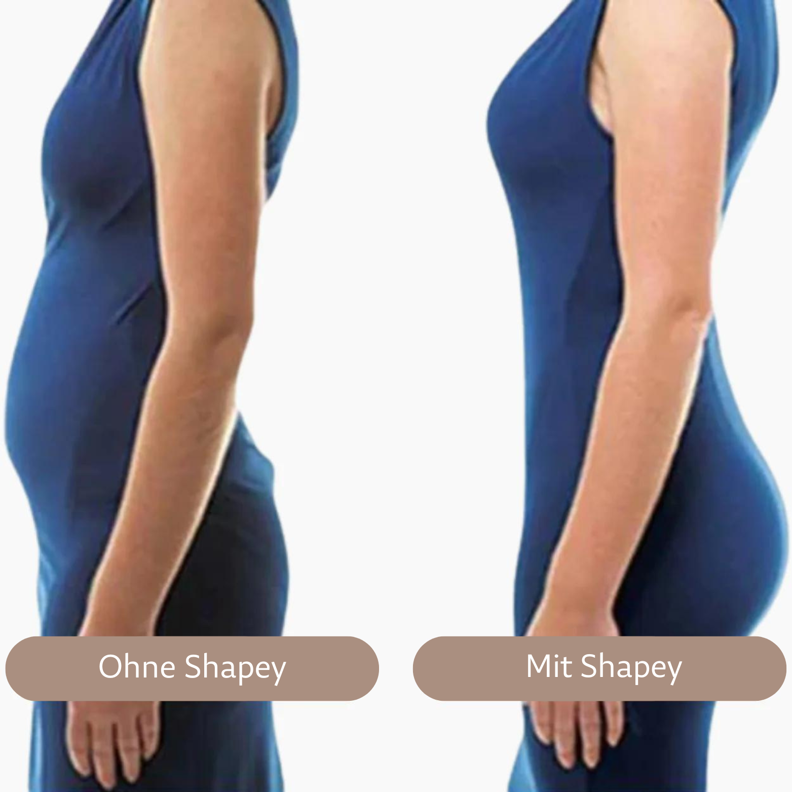 Bodysuit Sculpting mit Hose Shapewear mit Bauchweg-Effekt